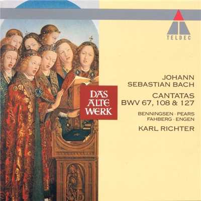 Halt im Gedachtnis Jesum Christ, BWV 67: No. 5, Rezitativ. ”Doch scheinet fast”/Karl Richter