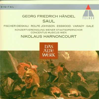 Saul, HWV 53, Act 1, Scene 1: Chorus. ”The Youth Inspired by Thee, Oh Lord” - Chorus. ”Hallelujah” (Israelites)/Nikolaus Harnoncourt
