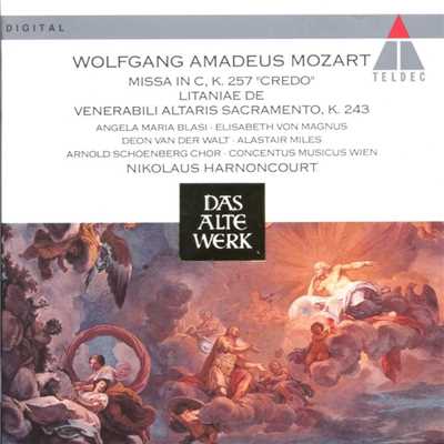 Mozart : Missa In C ”Credo” . Litaniae K.243/Nikolaus Harnoncourt