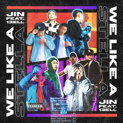 シングル/We Like a Stella (feat. 13ELL)/JIN