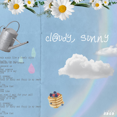 シングル/cloudy, sunny (Instrumental)/SBGB