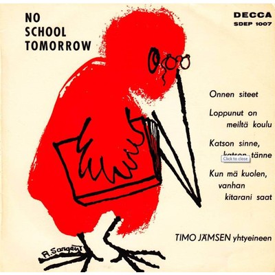 アルバム/No School Tomorrow/Timo Jamsen