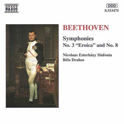 アルバム/ベートーヴェン: 交響曲第3番「英雄」 ／第8番/ベーラ・ドラホシュ(指揮)／ニコラウス・エステルハージ・シンフォニア
