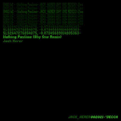 シングル/Walking Pastime (Shy One Remix)/Jack Herer