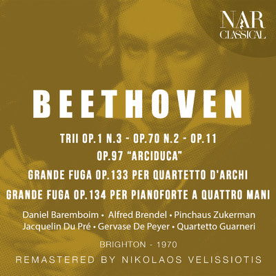 Piano Trio No. 7 in B-Flat Major, Op. 97, ILB 195: II. Scherzo. Allegro/Pinchaus Zukerman, Jacquelin Du Pre, Daniel Baremboim