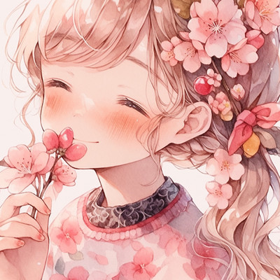 Cherry Blossom/chill kawaii girl