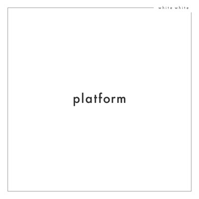 platform/white white