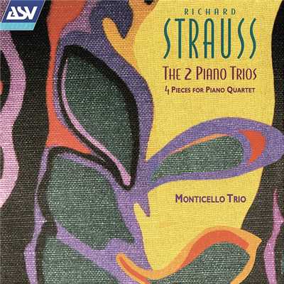 Richard Strauss: The 2 Piano Trios; 4 Pieces for Piano Quartet/Monticello Trio