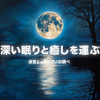 深い眠りと癒しを運ぶ波音とa波ピアノの調べ/睡眠音楽α波ピアノ