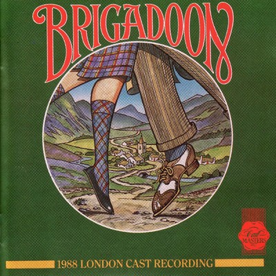 Robin Nedwell, Robert Meadmore, Leonard Maguire, The ”Brigadoon” 1988 Ensemble