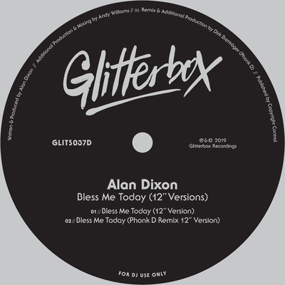 Bless Me Today (12” Versions)/Alan Dixon