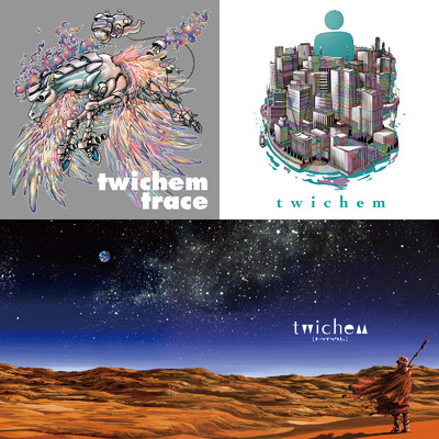 アルバム/trace, showing, 火星の騒音/twichem