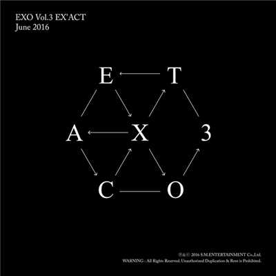 アルバム/'EX'ACT (Chinese ver.) - The 3rd Album/EXO