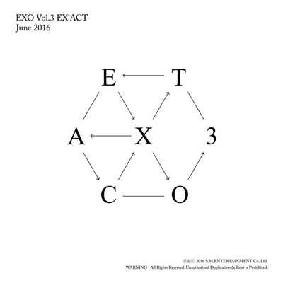 'EX'ACT - The 3rd Album/EXO