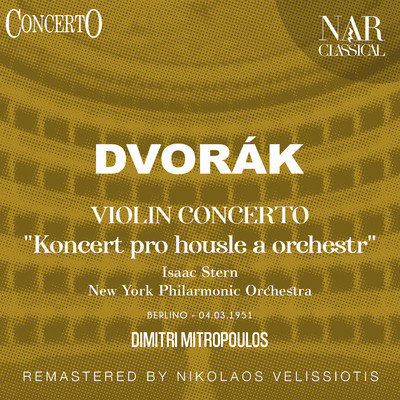 アルバム/Violin Concerto ”Koncert Pro Housle A Orchestr”/Dimitri Mitropoulos