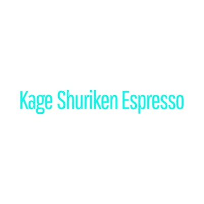 シングル/Dreaming Shadow/Kage Shuriken Espresso