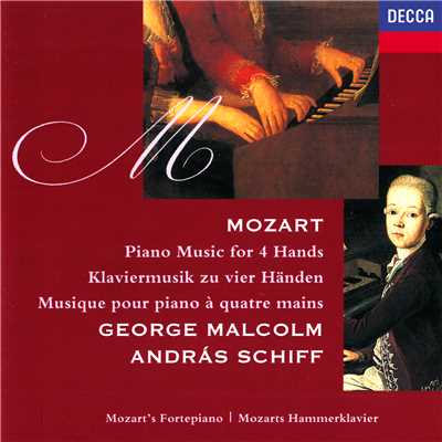 アルバム/Mozart: Music for 4 Hands/アンドラーシュ・シフ／ジョージ・マルコム