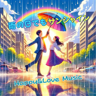 シングル/雨の日でもサンシャイン/Happy&Love Music
