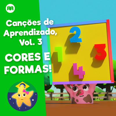 Cancoes de Aprendizado, Vol. 3 - Cores e Formas！/Little Baby Bum em Portugues