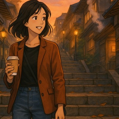 アルバム/湯けむりの彼方へ - LoFi Hip Hop 群馬の初夏のスケッチ、湖とレールと石段と、エモい作業用BGM/Lo-Fi Yukari