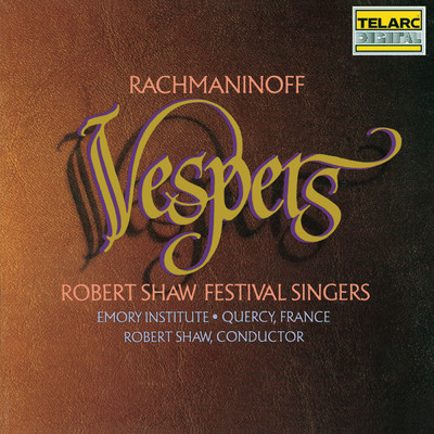 アルバム/Rachmaninoff: Vespers (All-Night Vigil), Op. 37/ロバート・ショウ／Robert Shaw Festival Singers