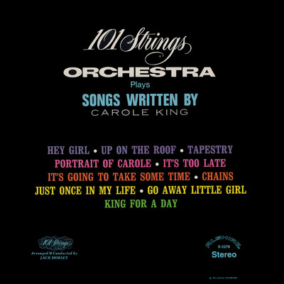 アルバム/Songs Written by Carole King (Remastered from the Original Alshire Tapes)/101 Strings Orchestra