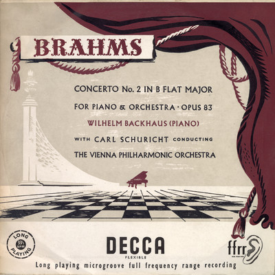 シングル/Brahms: ピアノ協奏曲 第2番 変ロ長調 作品83: 第4楽章: Allegretto grazioso/ヴィルヘルム・バックハウス／ウィーン・フィルハーモニー管弦楽団／カール・シューリヒト