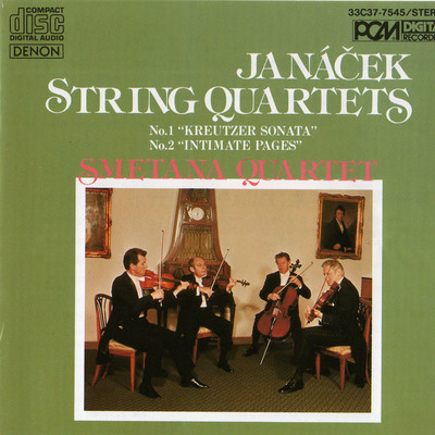 Janacek String Quartets: No. 1 ”Kreutzer Sonata” & No. 2 ”Intimate Pages”/スメタナ弦楽四重奏団