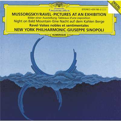 ムソルグスキー:組曲《展覧会の絵》、交響詩《はげ山の一夜》、他/ニューヨーク・フィルハーモニック／ジュゼッペ・シノーポリ