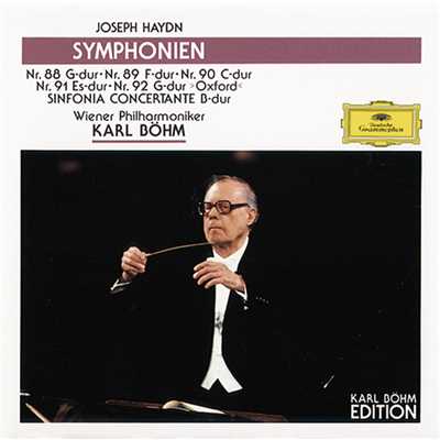 アルバム/Haydn: Symphonies Nos.88 - 92; Sinfonia concertante, H.I No.105/ウィーン・フィルハーモニー管弦楽団／カール・ベーム