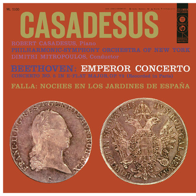 Beethoven: Piano Concerto No. 5 - Falla: Noches en los Jardines de Espana, IMF 8/Robert Casadesus