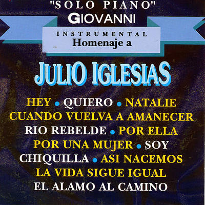 アルバム/Homenaje A Julio Iglesias (Instrumental)/Giovanni
