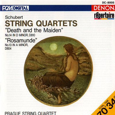 Schubert: String Quartets ”Death and the Maiden” & ”Rosamunde”/Prague String Quartet