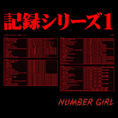 BRUTAL NUMBER GIRL (2000／11／21 長野 CLUB JUNK BOX「HARAKIRI KOCORONO」)/NUMBER GIRL