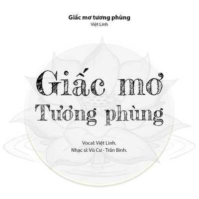 シングル/GIAC MO TUONG PHUNG/Viet Linh