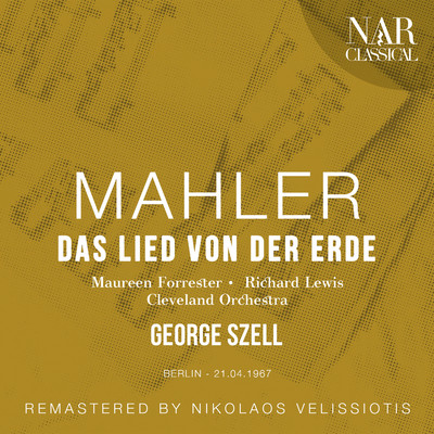 MAHLER: DAS LIED VON DER ERDE/George Szell