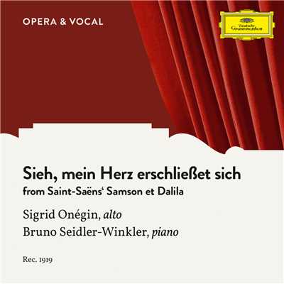 Sigrid Onegin／unknown orchestra