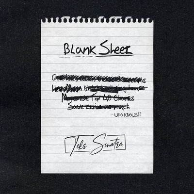 Blank Sheet/Teks Sinatra