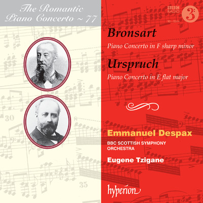 Bronsart & Urspruch: Piano Concertos (Hyperion Romantic Piano Concerto 77)/Emmanuel Despax／BBCスコティッシュ交響楽団／Eugene Tzigane