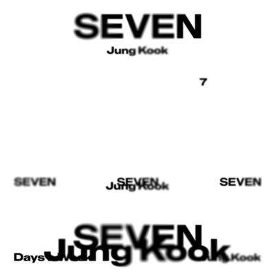 シングル/Seven (Clean) (featuring Latto／Clean Ver.)/Jung Kook