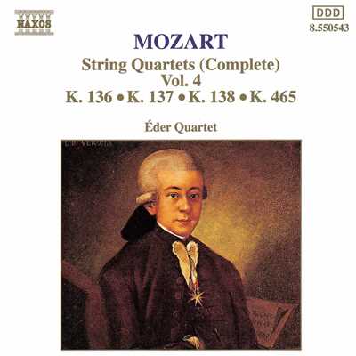 モーツァルト: ディヴェルティメント ヘ長調 K. 138 - I. Allegro/エデル四重奏団