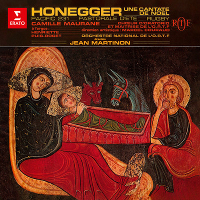 Honegger: Une cantate de Noel, Pacific 231, Pastorale d'ete & Rugby/Jean Martinon
