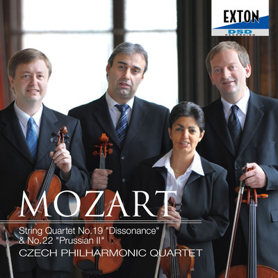 Mozart: String Quartet No.19 ”Dissonanzen” & No. 22 ”Prussian II”/Czech Philharmonic Quartet