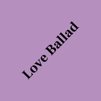 Just can take a love (feat. Grandcross)/Love Ballad