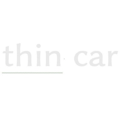 EXA PIECO/thin car