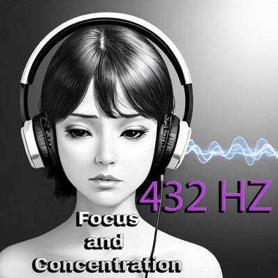 アルバム/432 Hz Focus and Concentration Toolkit: Powerful Binaural Beats for Enhanced Productivity and Mental Focus/HarmonicLab Music