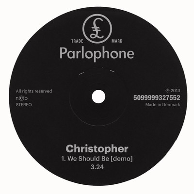 シングル/We Should Be (Demo)/Christopher