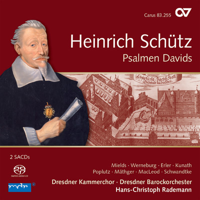 アルバム/Heinrich Schutz: Psalmen Davids (Complete Recording Vol. 8)/ドレスデン室内合唱団／Dresdner Barockorchester／Hans-Christoph Rademann