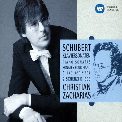 Schubert: Piano Sonatas, D. 845, 894, 850 ”Gasteiner”, 2 Scherzi, D. 593 & Minuet and Trio, D. 139/Christian Zacharias