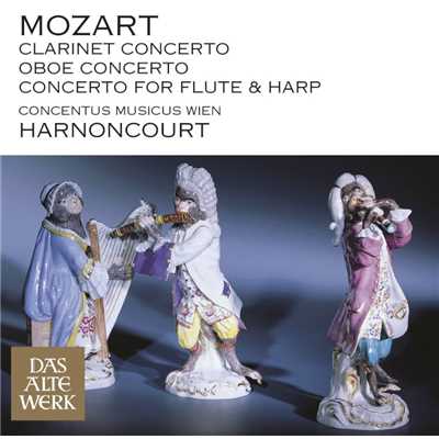 Mozart: Clarinet Concerto, Oboe Concerto & Concerto for Flute and Harp/Nikolaus Harnoncourt